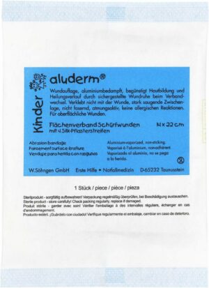 Aluderm Kinder Flächenverband Für Schürfwunden