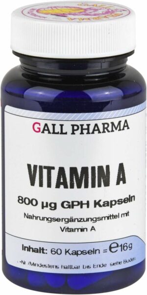 Vitamin A 800 µg Gph Kapseln