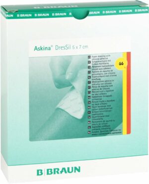 Askina Dressil Silikon Schaumstoff Verband5x7cm