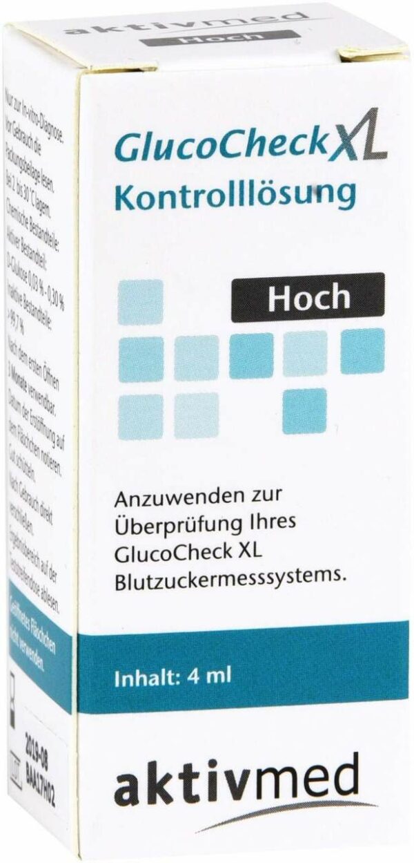 Gluco Check Xl Kontroll Lösung Hoch