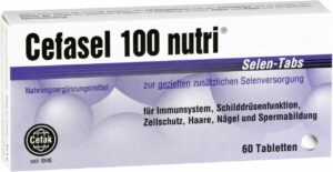 Cefasel 100 Nutri Selen Tabs 60 Tabletten