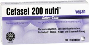 Cefasel 200 Nutri Selen Tabs 60 Stück