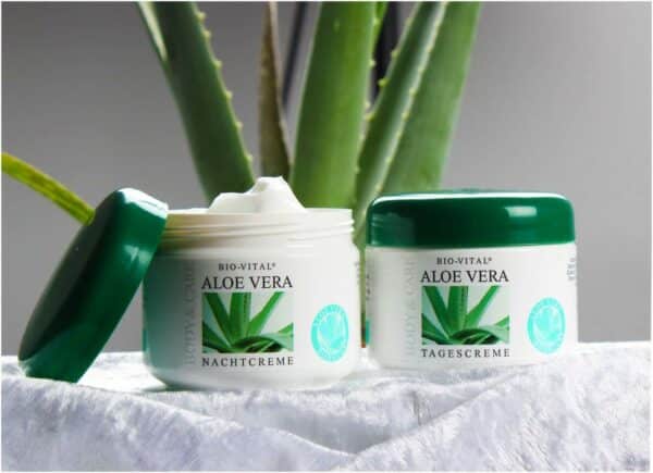 Aloe Vera Creme Pflegeset Tages und Nachtcreme 2 x 125 ml