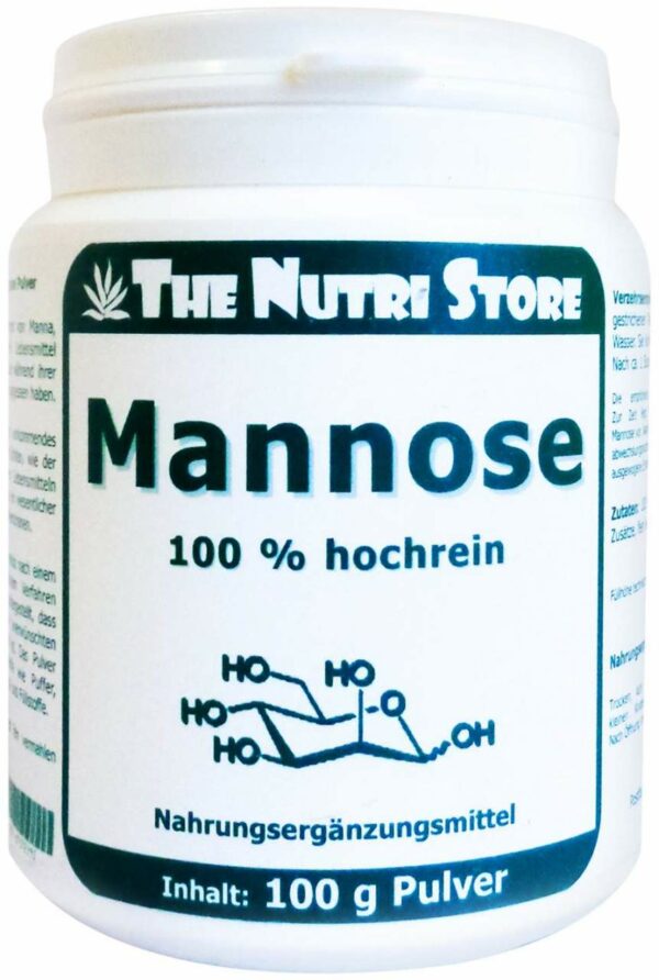 Mannose 100% Rein Pulver