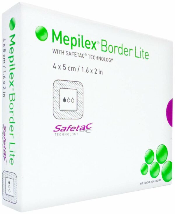 Mepilex Border Lite Schaumverb.4x5 cm Steril