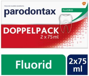 Parodontax mit Fluorid NEUE REZEPTUR 2 x 75 ml Zahnpasta