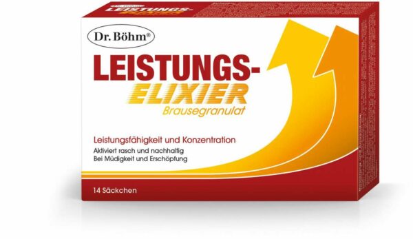 Dr. Böhm Leistungs - Elixier Brausegranulat 14 Beutel