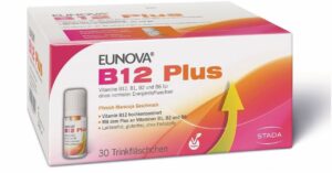 Eunova B12 Plus 30 x 8 ml Trinkfläschchen