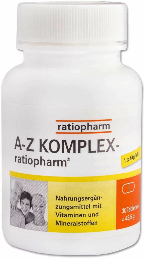 A-Z Komplex-Ratiopharm 30 Tabletten
