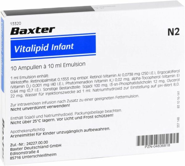 Vitalipid Infant Ampullen