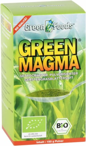 Green Magma Gerstengrasextrakt 150 G Pulver