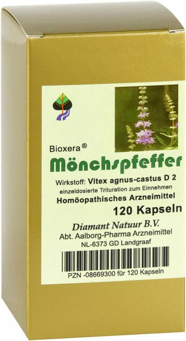 Bioxera Mönchspfeffer 120 Kapseln