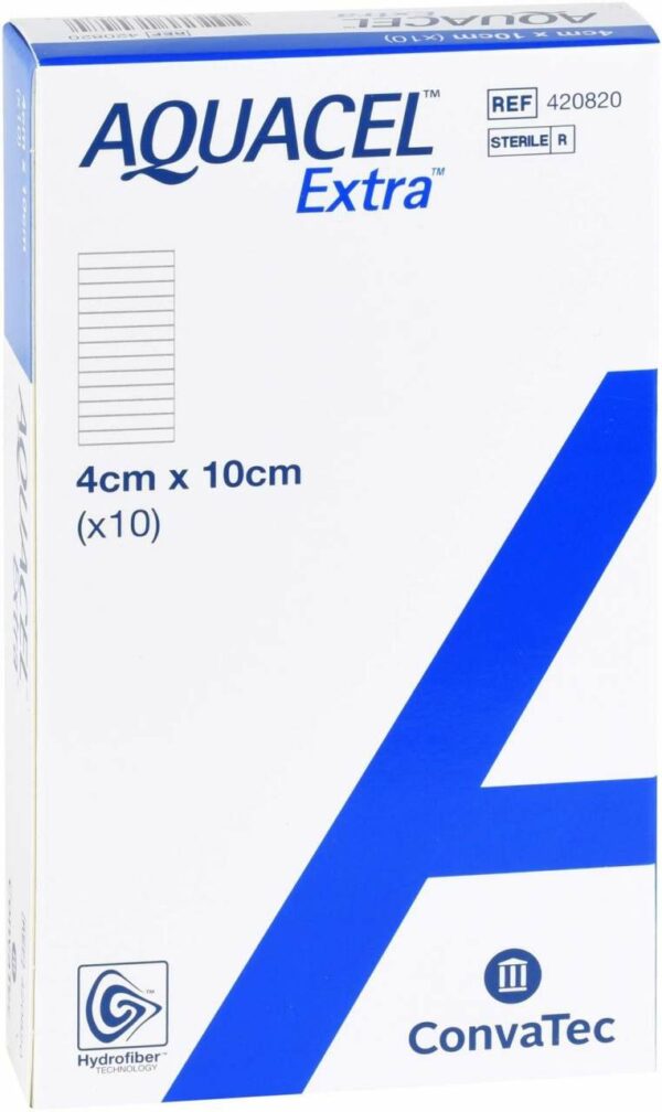 Aquacel Extra 4x10 cm Verband