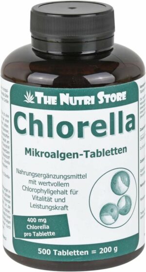 Chlorella 400 mg Tabletten