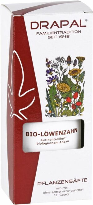 Drapal Pflanzensaft Löwenzahn Bio 200 ml