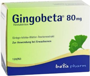 Gingobeta 80 mg 120 Filmtabletten