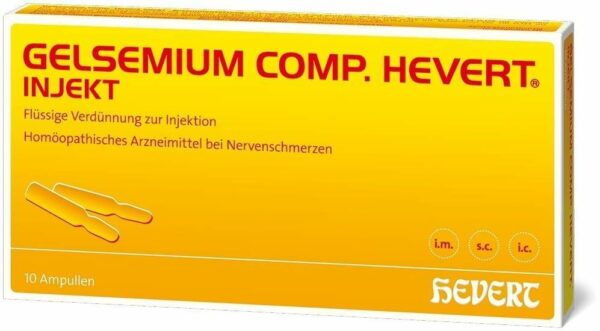 Gelsemium Comp. Hevert Injekt 10 Ampullen