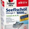 Doppelherz Seefischöl 1000 mg Omega3 + Folsäure 120 Kapseln