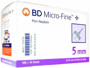 Bd Micro-Fine+ 5 Nadeln 110x0