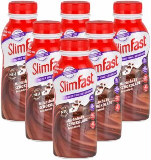 Slim Fast Fertigdrink Schokolade 6 x 325 ml
