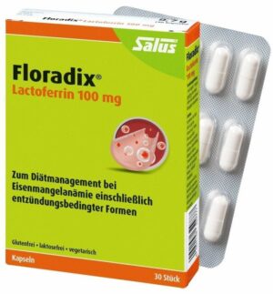 FLORADIX Lactoferrin 100 mg Kapseln