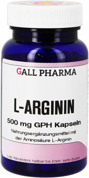 L-Arginin 500 mg Gph 160 Kapseln