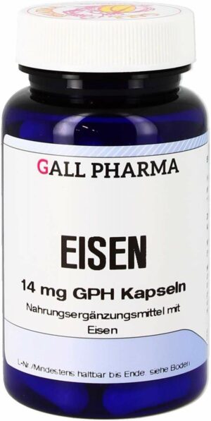 Eisen 14 mg Gph Kapseln 60 Kapseln