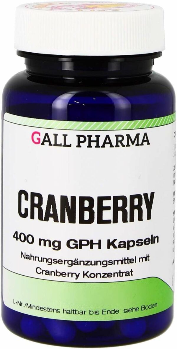 Cranberry 400 mg Gph 60 Kapseln