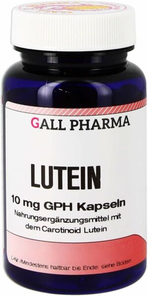 Lutein 10 mg 180 Kapseln
