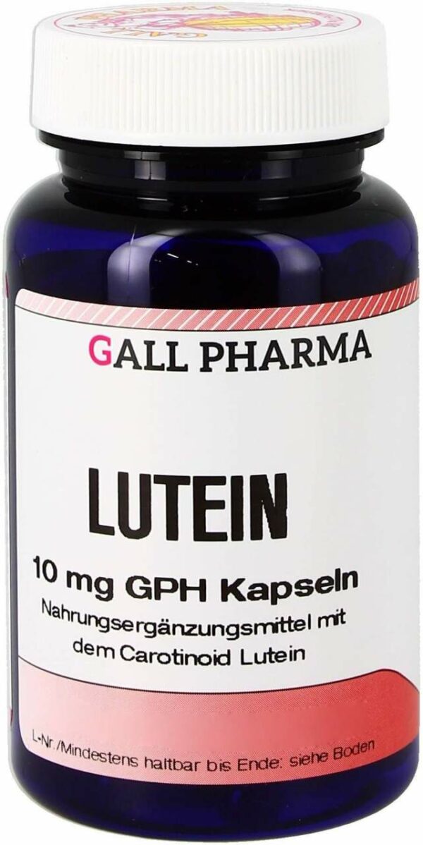 Lutein 10 mg 180 Kapseln