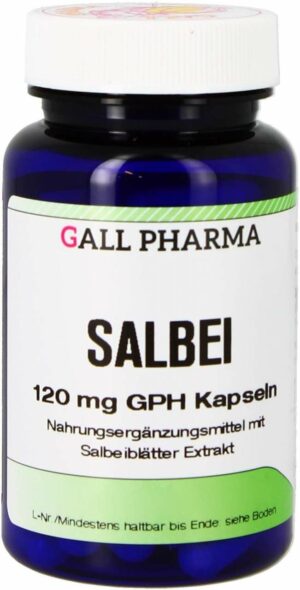 Salbei 120 mg Gph Kapseln 90 Kapseln