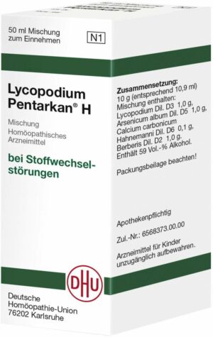 Lycopodium Pentarkan H Dilution