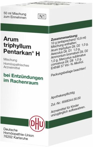 Arum Triphyllum Pentarkan H 50 ml Dilution