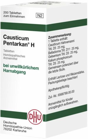 Causticum Pentarkan H 200 Tabletten