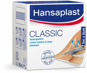 Hansaplast classic 5 m x 8 cm 1 Pflaster