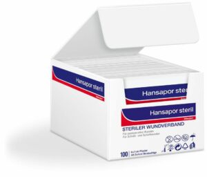 Hansapor Steril Wundverband 6 X 7 cm 1 Packung