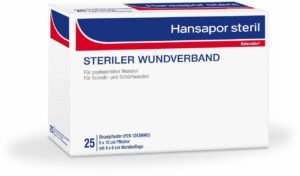 Hansapor steril Wundverband 8 x 10 cm 25 Verband