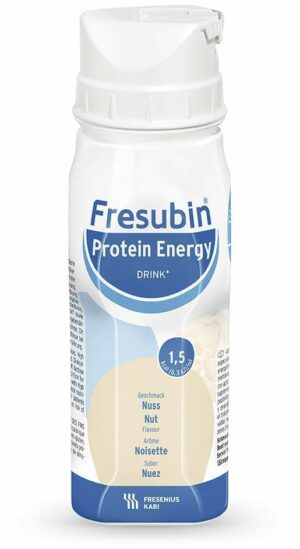 Fresubin Protein Energy Drink Nuss Trinkflasche  4 X 200 ml