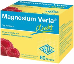 Magnesium Verla Direkt Himbeere 60 Granulatbeutel