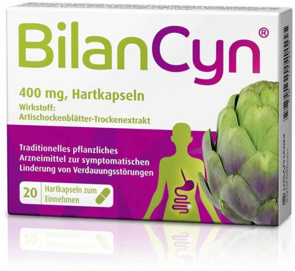 Bilancyn 400 mg Hartkapseln 20 Stück