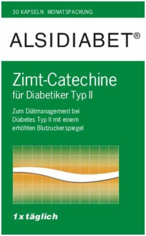 Alsidiabet Zimt Catechine 30 Kapseln