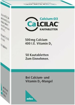 Calcilac 50 Kautabletten