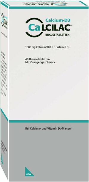 Calcilac Brausetabletten 40  Brausetabletten