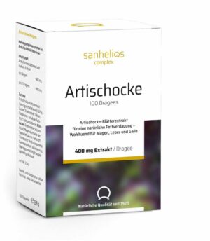 Sanhelios Artischocke Dragees 100 Dragees