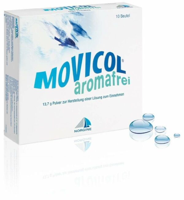 Movicol Aromafrei 10 Stück Plv.Z.Her.E.Lsg.Z.Einnehmen