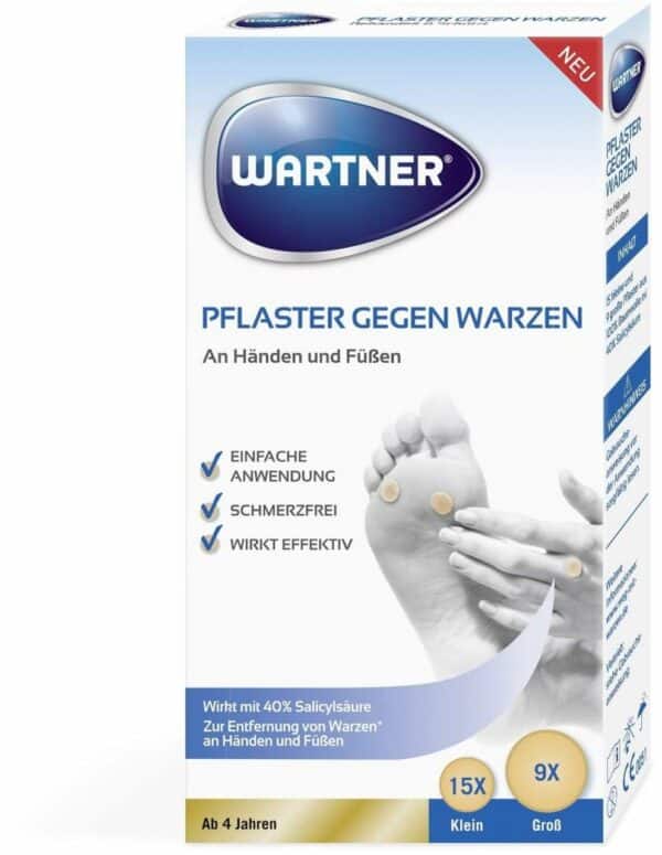 Wartner Pflaster gegen Warzen 24 Stück