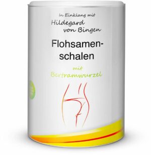 Flohsamenschalen Mit Bertramwurzel Gemahlen