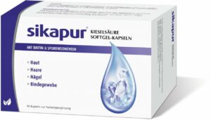 Sikapur Kieselsäure Softgel 90 Kapseln M