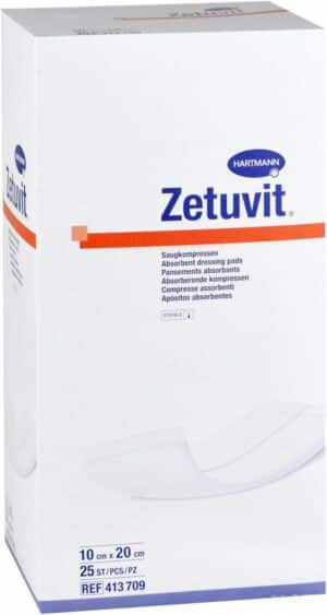 Zetuvit Saugkompresse Steril 10x20 cm