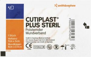 Cutiplast Plus Steril 5x7 cm Verband